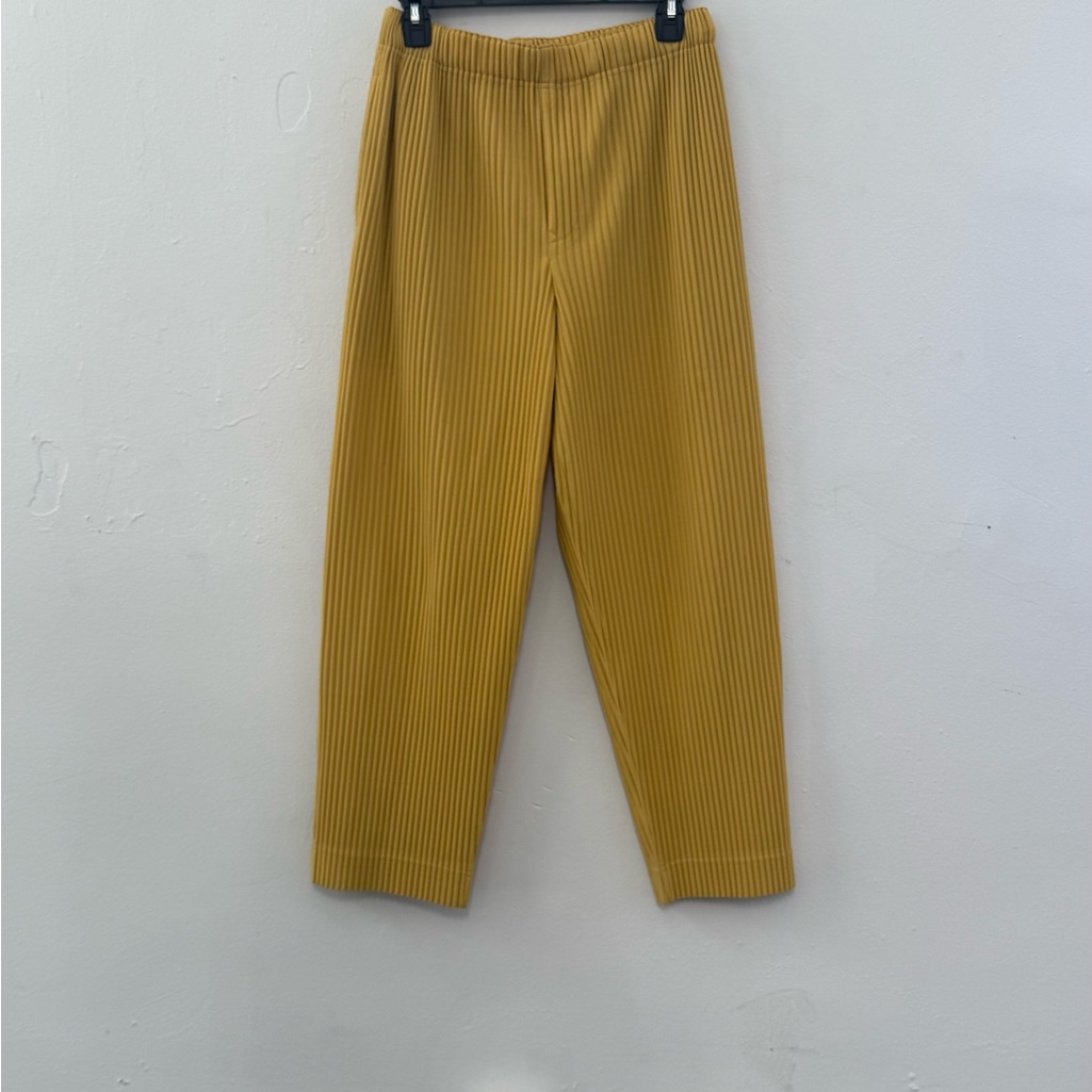 Issey Miyake Homme Plisse Yellow Pants